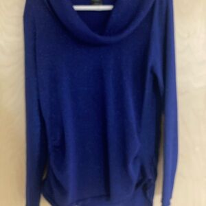 united states sweaters Women's Cowl Neck Sweater in Navy Blue